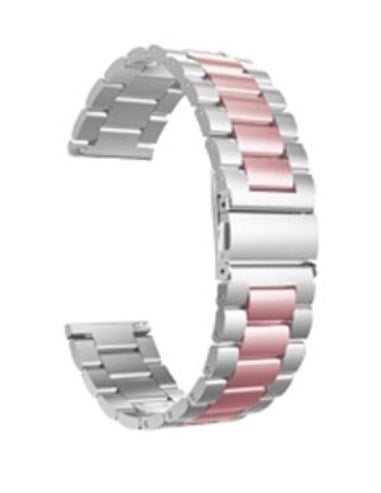 OnePlus Watch 3 - 43mm Steel Strap (Silver/Pink)
