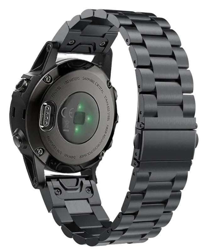 Garmin Descent Mk2S Stahlarmband (Schwarz)