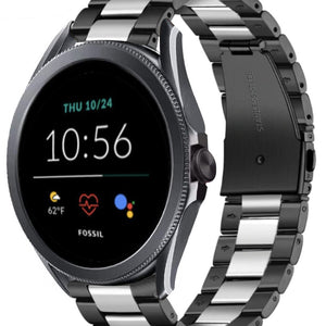 stalen-band-zwart-zilver