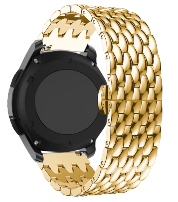 Coros Apex 42mm Steel Dragon Strap (Gold)