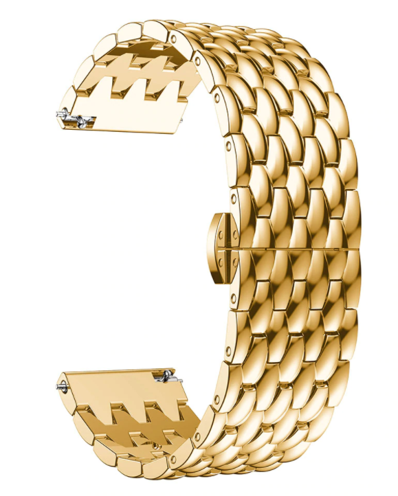 Coros Apex 42mm Steel Dragon Strap (Gold)