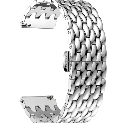 ICE Smart TKS Rectangular 1.41 Steel Dragon Strap (Silver)
