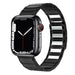 Apple Watch Luxus Magnetisches Stahlarmband (Schwarz)
