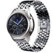Samsung Gear S3 Stahl-Fischarmband (Schwarz)
