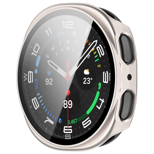 Samsung Galaxy Watch 8 - 40mm Hardcase mit Glas (Polarstern)