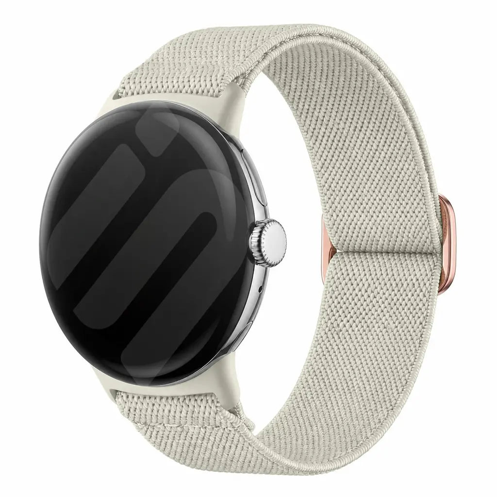 Google Pixel Watch 1/2 Elastic Strap (Starlight)