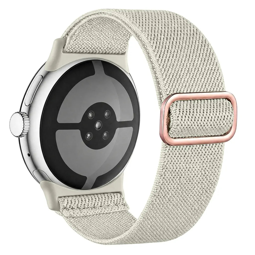 Google Pixel Watch 4 - 41mm Elastic Strap (Starlight)
