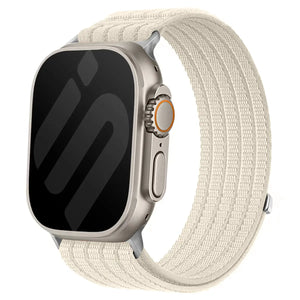 Apple Watch Ultradünnes Nylonband (Polarstern)
