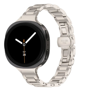 Samsung Galaxy Watch 9 - 40mm Slimfit Stahlarmband (Polarstern)