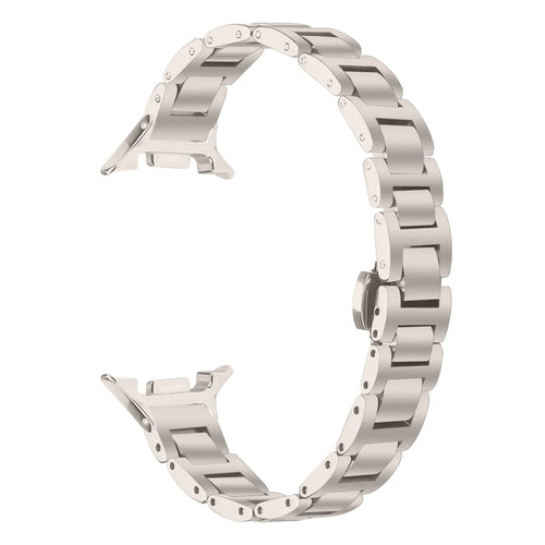 Samsung Galaxy Watch 8 - 40mm Slimfit Stahlarmband (Polarstern)