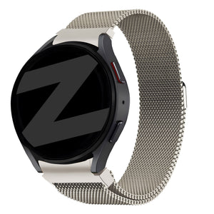 Bandz Samsung Galaxy Watch 7 - 40mm Milanese Loop Armband (Polarstern)