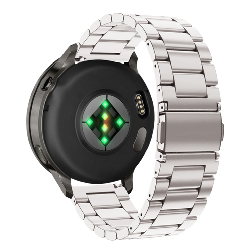 Bandz Garmin Forerunner 245 Steel Strap 'Classic' (Starlight)