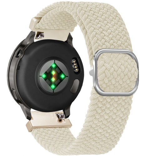 Bandz Garmin Venu 4 - 41mm Verstellbares Geflochtenes Armband (Polarstern)
