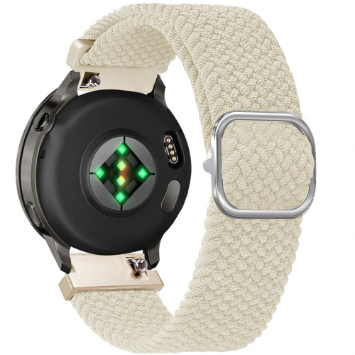 Bandz Garmin Forerunner 265s Verstellbares Geflochtenes Armband (Polarstern)