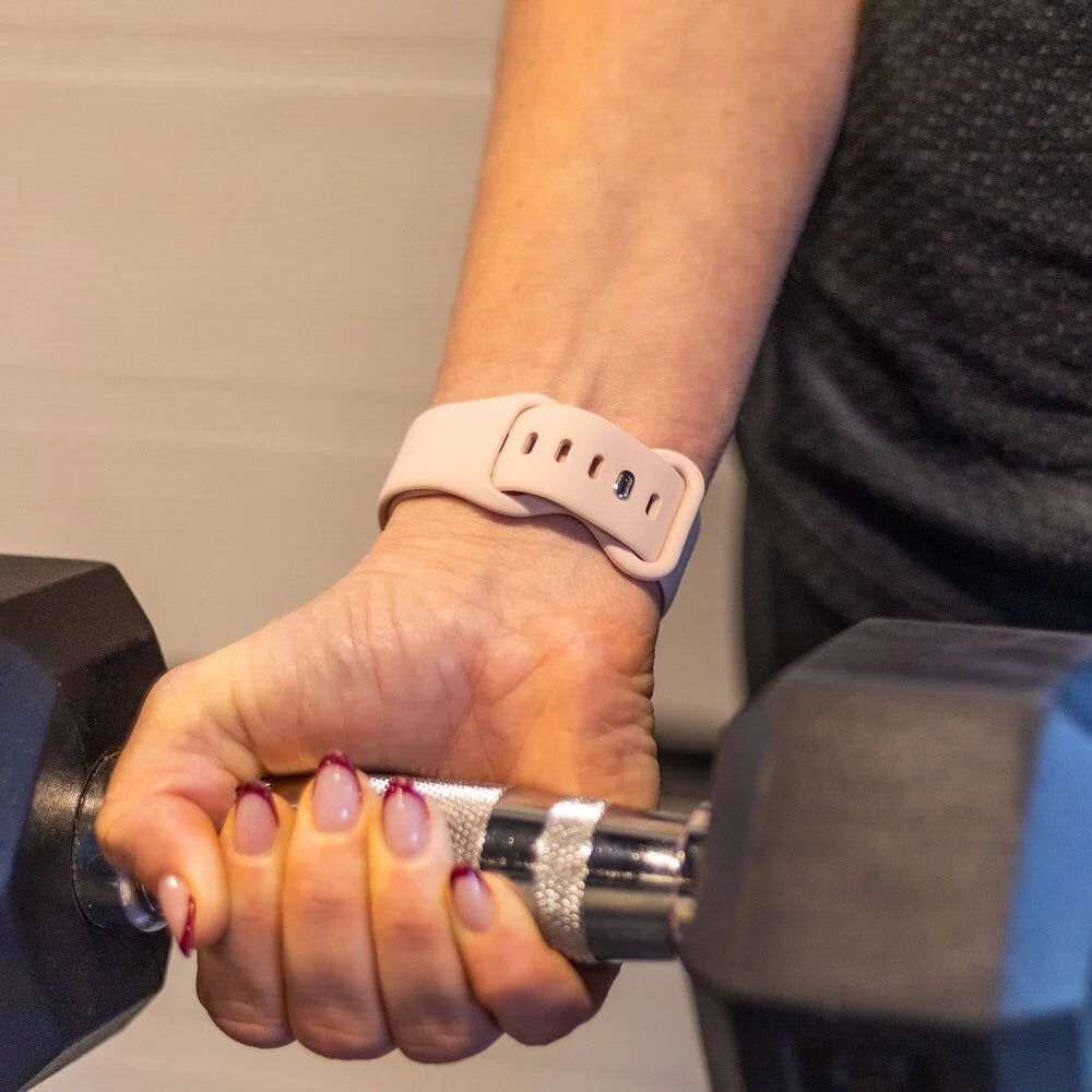 Apple Watch Silikonarmband (Antique Rosa)