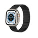 Apple Watch Ultra Magnetisches Silikonarmband (Schwarz)