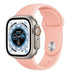 Apple Watch Ultra Silikonarmband (Soft Pink)