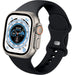 Apple Watch Ultra Silikonarmband (Schwarz)