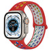 Apple Watch Ultra Sportarmband (Buntes Rot)