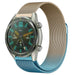 Huawei Watch GT 2 Milanese-Armband (Blau/Gold)