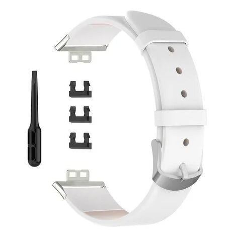 Huawei Watch Fit SE Leather Strap (White)