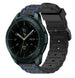 Samsung Galaxy Watch 42mm Silicone Strap Tough (Black/Blue)