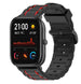 Xiaomi Amazfit GTS Silicone Strap Tough (Black/Red)