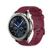 Samsung Gear S3 Premium Silicone Strap (Dark Red)