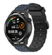 Huawei Watch GT Silikonarmband Tough (Schwarz/Blau)