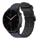 Amazfit GTR 2 Silicone Strap Tough (Black/Blue)