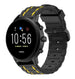 Fossil Gen 5 Sportschnallenarmband (Schwarz/Gelb)