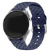 Samsung Galaxy Watch FE geflochtenes Silikonarmband (Dunkelblau)