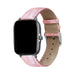 Amazfit GTS 3 Lederarmband mit Krokoprägung (Rosa)