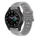 Samsung Galaxy Watch 4 Classic 42mm Silicone Strap Patterned (Grey)