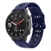 Xiaomi Amazfit GTR 42mm Silikonarmband mit Muster (Dunkelblau)