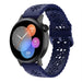 Huawei Watch GT 3 42mm Silikonarmband mit Muster (Dunkelblau)