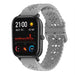 Amazfit GTS 3 Silikonarmband mit Muster (Grau)