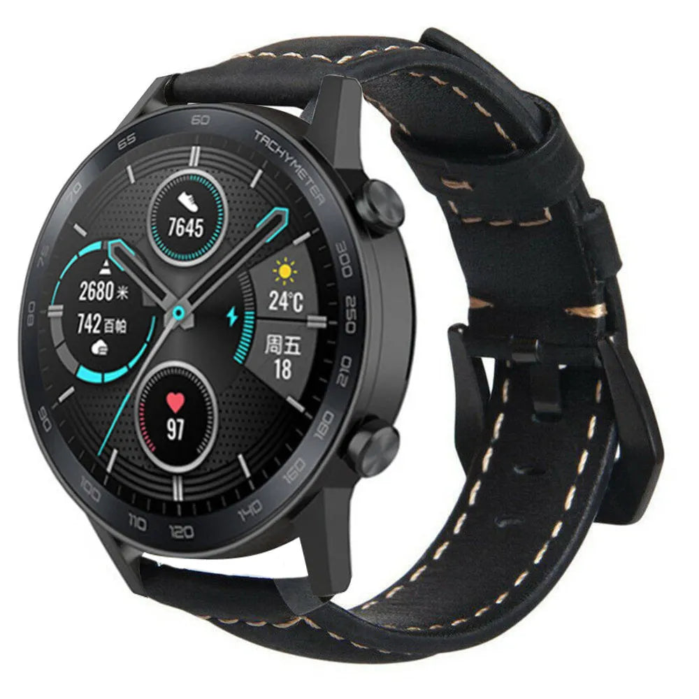Honor Magic Watch 2 Lederarmband (Schwarz)