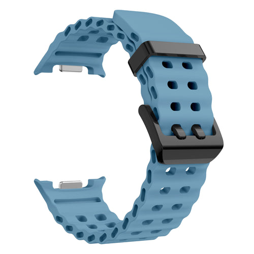 Samsung Galaxy Watch 8 - 40mm Ocean Armband (Matt Blau)