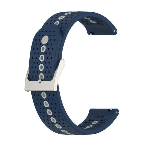Suunto Run Silikonarmband (blau/grau)