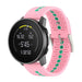 Suunto Race 2 Silikonarmband (Rosa/Türkis)