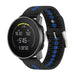 Suunto Race 2 Silikonarmband (Schwarz/Blau)