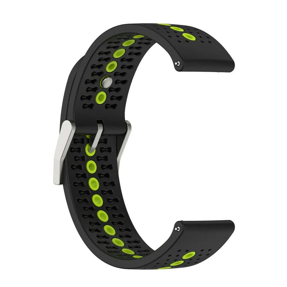 Suunto Race (S) Silikonarmband (Schwarz/Gelb)