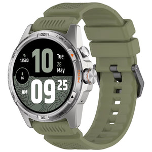 TicWatch Pro 5 Enduro Silicone Strap (Army Green)