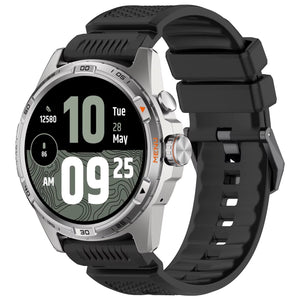 TicWatch Pro 5 Enduro Silicone Strap (Black)