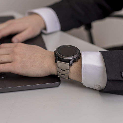 Garmin Descent MK2(i) Titanarmband (Silber)