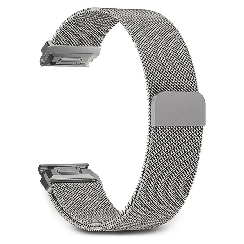 Garmin MARQ Premium Milanese Strap (Titanium)