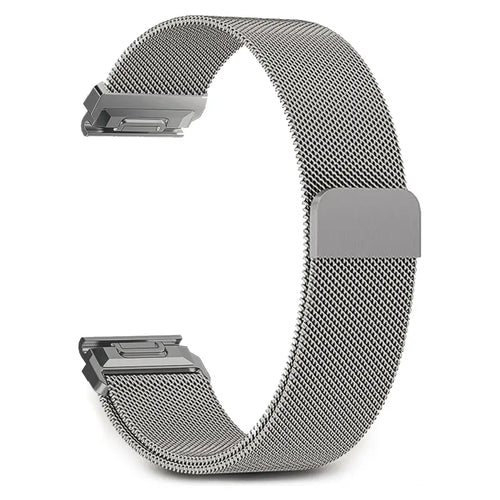 Garmin D2 Bravo Premium Milanese Strap (Titanium)