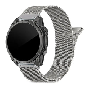 Garmin MARQ Premium Milanese Strap (Titanium)