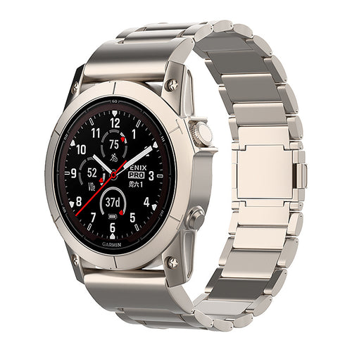 Garmin Quatix 8 Pro - 47mm Magnetic Titanium Strap (Titanium)